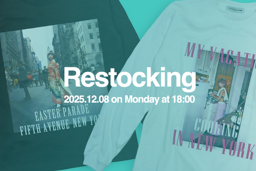 ニューヨークロングTシャツ再入荷！